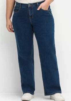Weite Jeans in Curvy-Schnitt ELLA