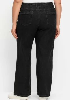 Weite Jeans in Curvy-Schnitt ELLA
