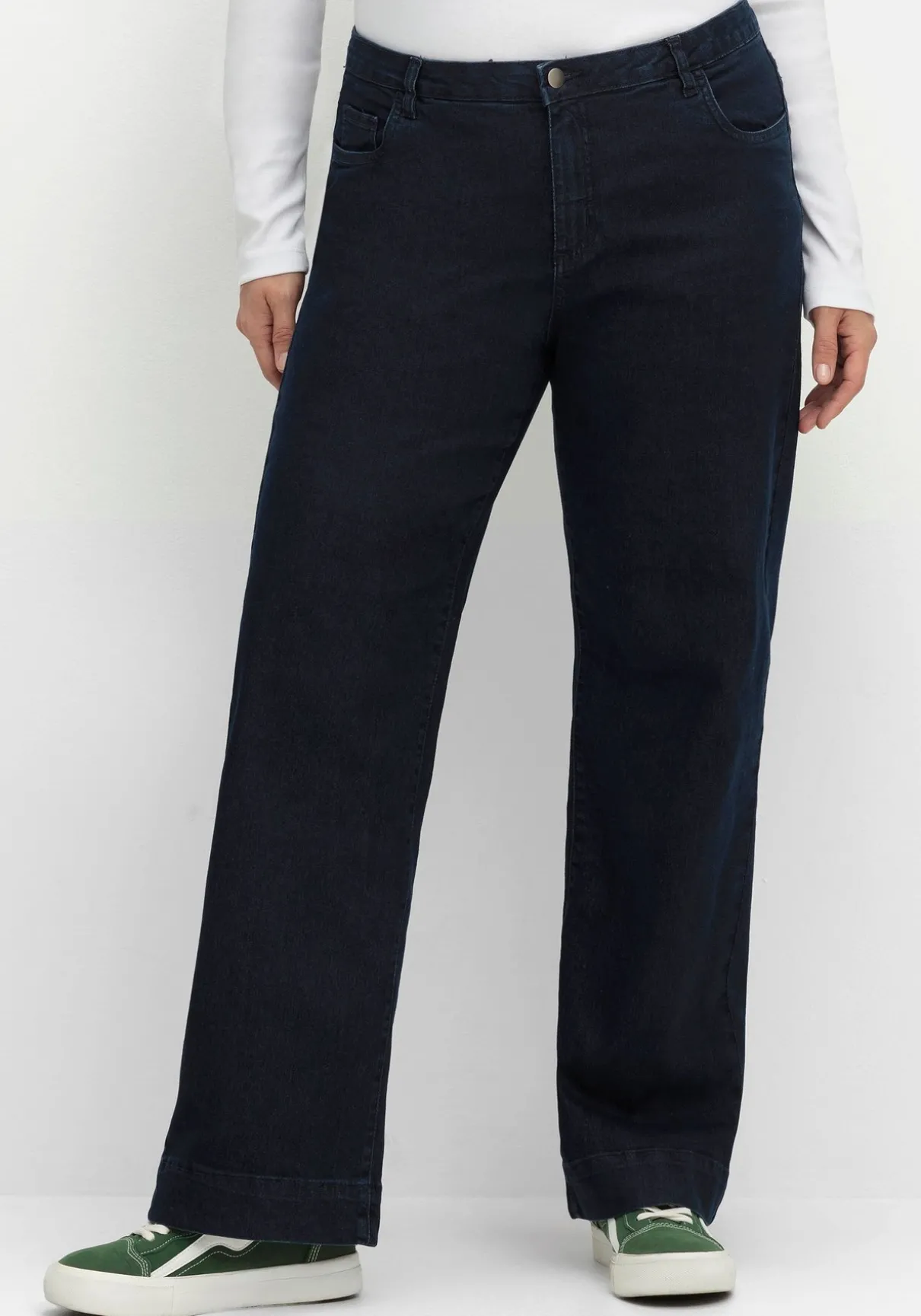 Weite Jeans in Five-Pocket-Form