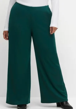 Weite Jerseyhose mit Schlupfbund