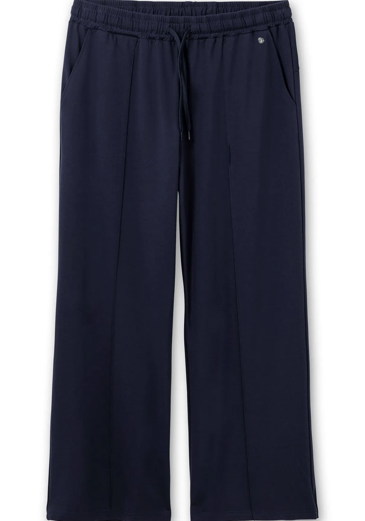 Weite Sporthose mit Teilungsnaht vorn