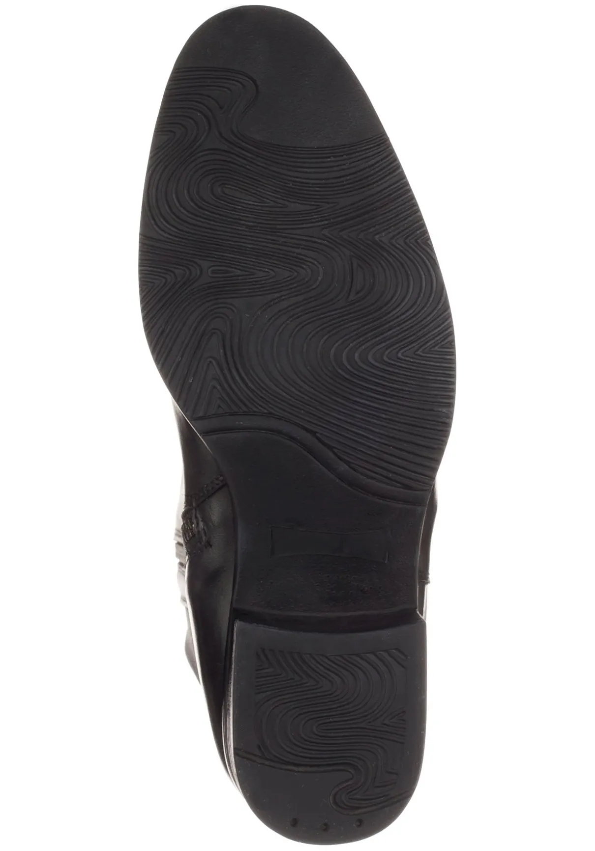 Weitschaftstiefel aus Leder mit Schnürung