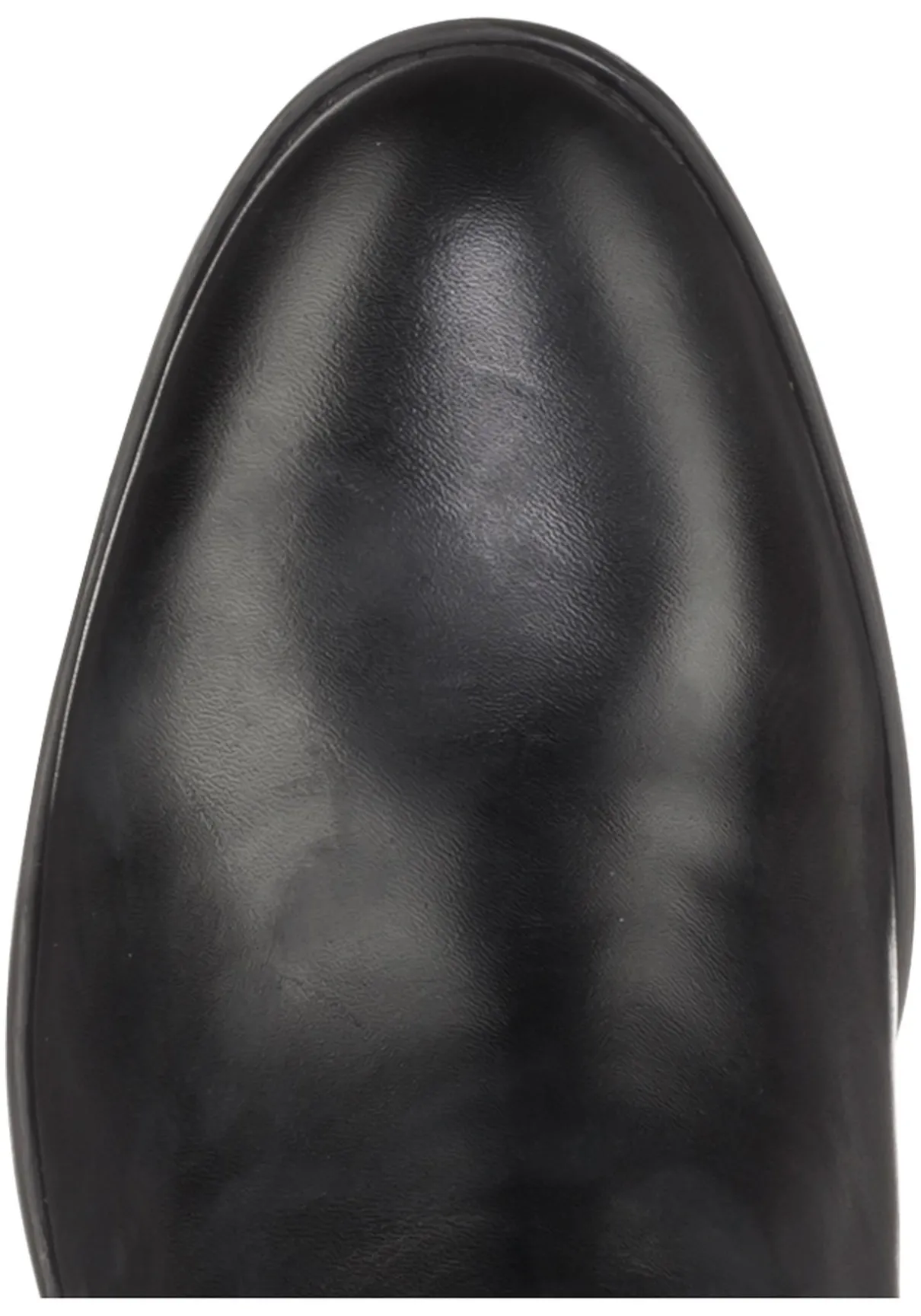 Weitschaftstiefel aus Leder mit Schnürung