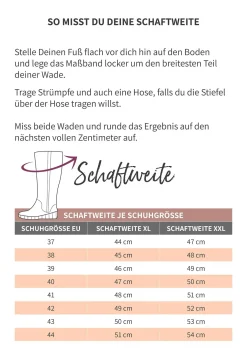 Weitschaftstiefel aus Leder mit Zierreißverschluss