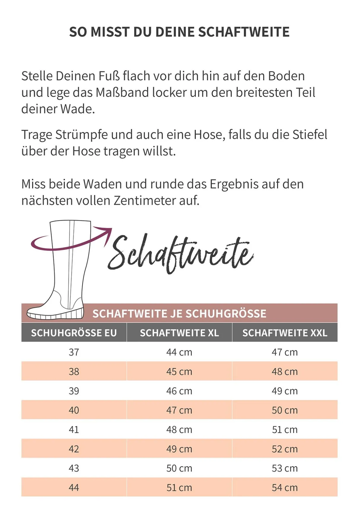 Weitschaftstiefel aus Leder mit Zierreißverschluss