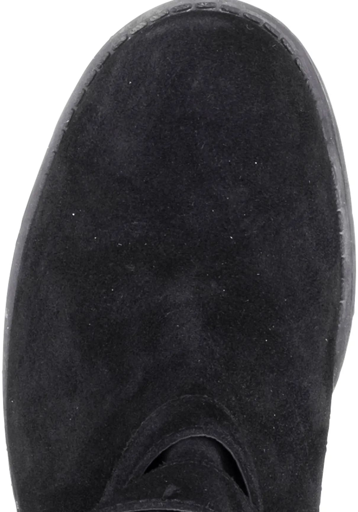 Weitschaftstiefel aus Leder mit Schnallenbändern