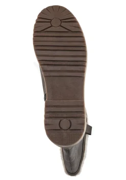 Weitschaftstiefel in Veloursleder-Optik