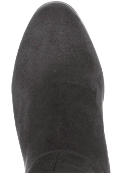 Weitschaftstiefel mit Stretch-Einsatz, in 3 Schaftweiten