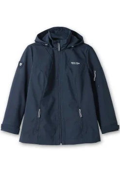 Wind- und wasserabweisende Softshelljacke