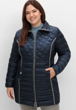 Winterjacke im Steppmix, mit feinem Schimmer