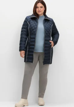 Winterjacke im Steppmix, mit feinem Schimmer